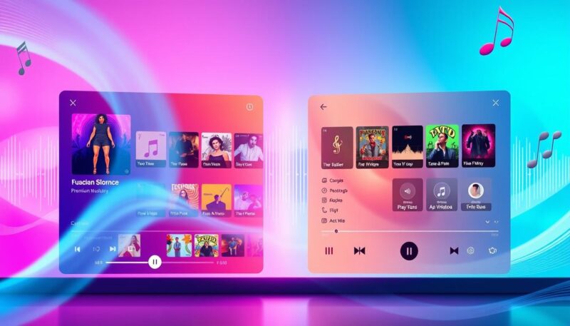 Spotify and iTunes premium options